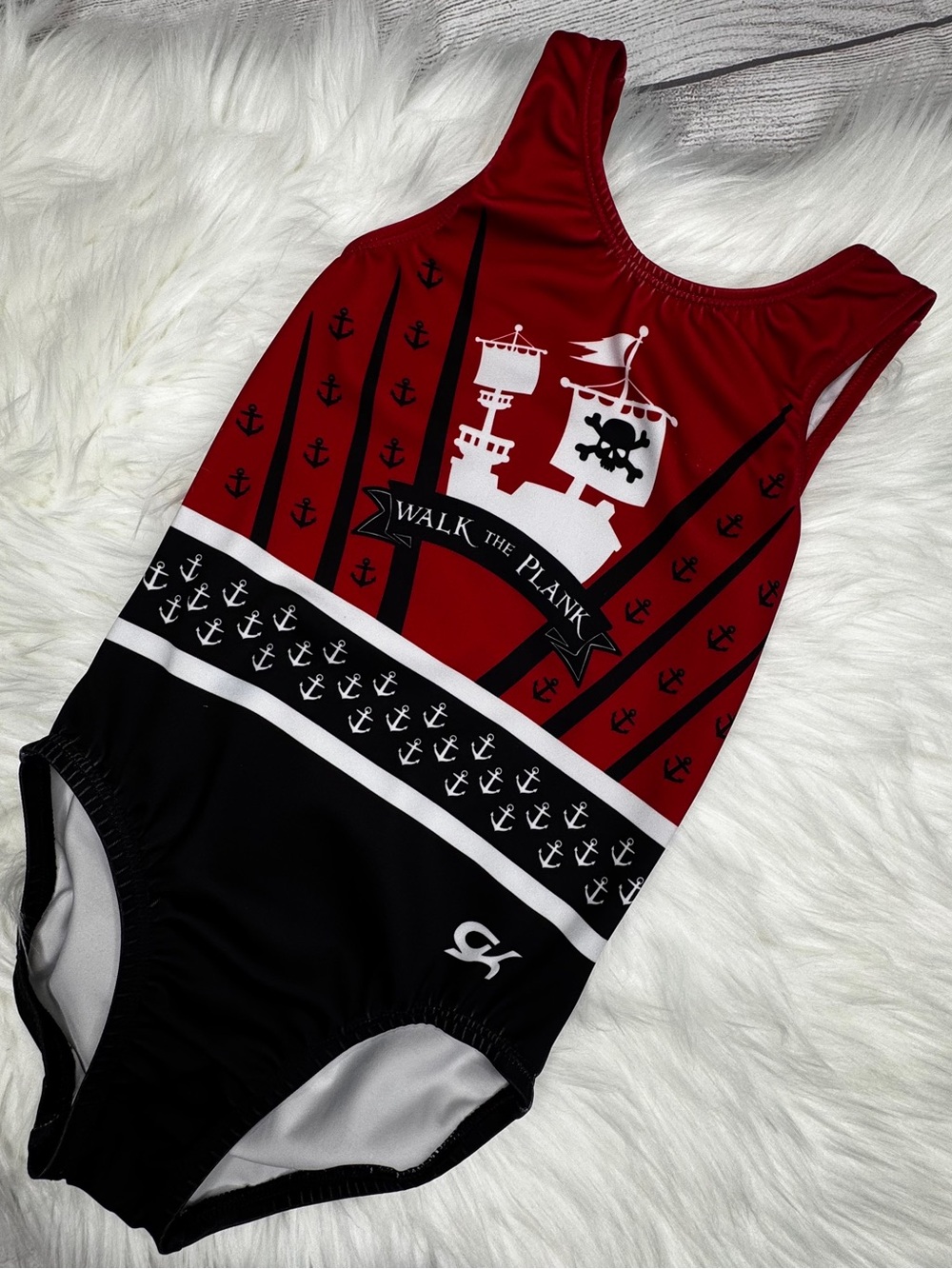 GK gymnastics leotard child medium 
Walk the Plank
